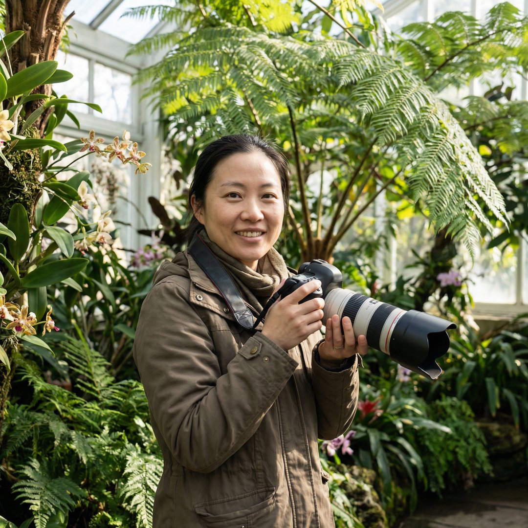 青柠视频植物摄影师林雪